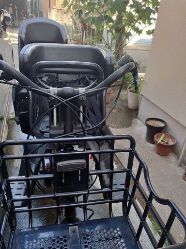 2人子乗せ付き　電動自転車　YAMAHA