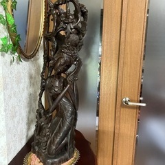 インドネシア　バリ　74センチ置き物の画像