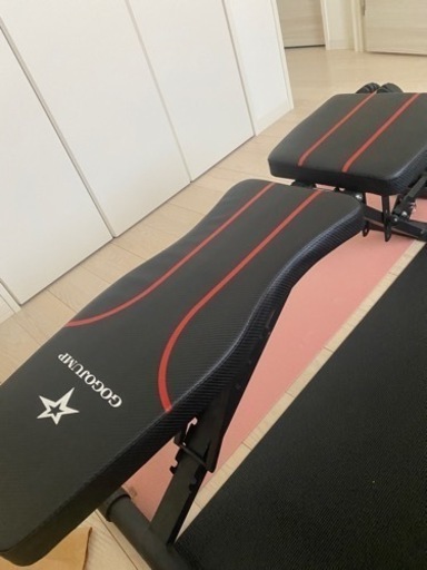 可変式ダンベル　24kg×2 、トレーニングベンチ インクラインベンチ