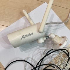 防犯カメラ　ANRAN 中古　現役品　ジャンク扱い　ダミーカメラに。の画像