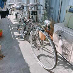 自転車27インチ黒　あさひオリジナル