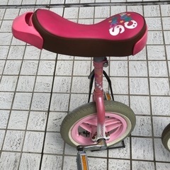 一輪車　セット　12と20の画像