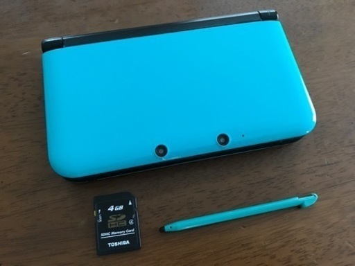 1000円値下げ！NINTENDO 3DS LL リミテッドパック　ターコイズ×ブラック