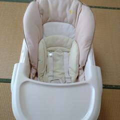 美品Combiのベビーラックハイロー&チェア手動の画像