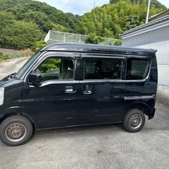 17エブリィバンハイルーフターボの黒の画像