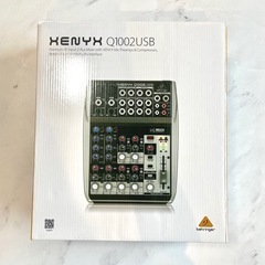 Q1002USB XENYX ベイリンガー　オーディオミキサー　ライブ配信の画像