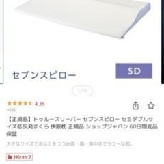 ☆トゥルースリーパー セブンスピロー & オリジナルカバーセミダブルサイズ