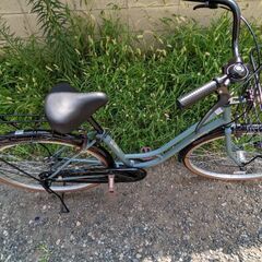 買ってまもない自転車
