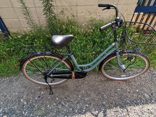 買ってまもない自転車