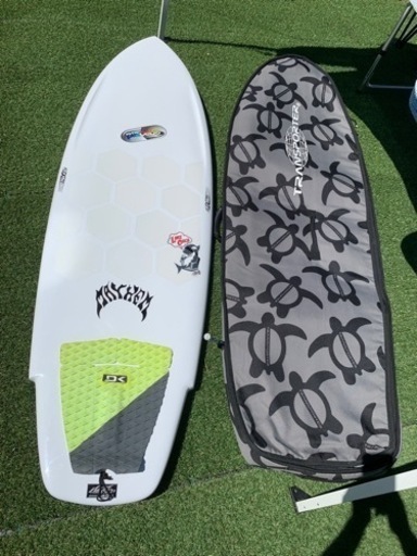 サーフィン　PLACEBO／プレセボ／LAYZ ORCA／レイジーオルカ／メイヘム／6.0 中古　サーフボード