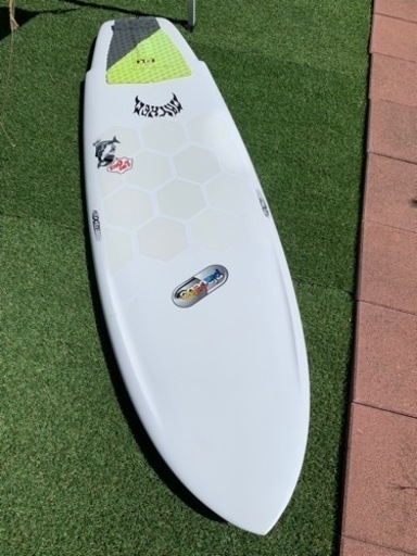 サーフィン　PLACEBO／プレセボ／LAYZ ORCA／レイジーオルカ／メイヘム／6.0 中古　サーフボード