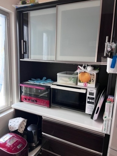 ニトリ　食器棚　キッチンボード　Nポスティア　100KB