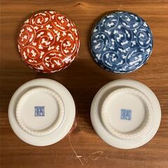 夫婦湯呑　蓋付き　龍峯の画像