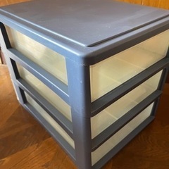 書類ケース　3段BOX 引き出しの画像