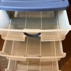 書類ケース　3段BOX 引き出しの画像