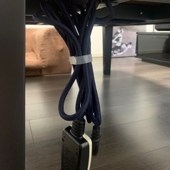 こたつ機能付きローテーブルの画像