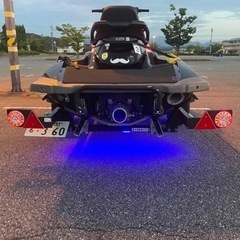ヤマハ ジェットスキー 2016年式　VX1800クルーザーHO 140アワー　ソレックスゼロトレーラーセット　　即乗れますの画像