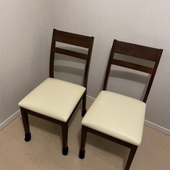 ダイニングチェア2脚