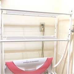 ニトリ洗濯機ラックの画像