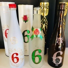 日本酒などのキャップ、空き瓶