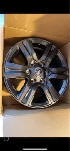 値下げしましたTOYOTA ハイラックスz後期型　純正アルミホイール4本セット