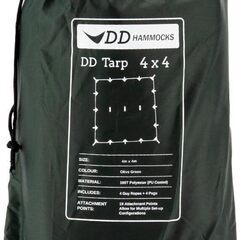 【中古】DDタープ オリーブグリーン リペア用にどうぞ 本体のみ