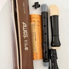 アルトリコーダーAULOS 309E 数回使用のみ