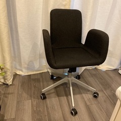 IKEA 椅子　デスクチェア　ファブリック　