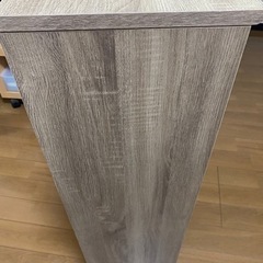 カラーボックス　木目調の画像