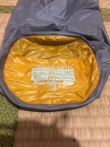 mont-bell ダウンハガー　#2 R zip