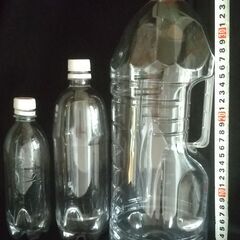 空ペットボトル各種￥30￥50￥300～　防災必帯品‼　1個から購入可　全国配送可の画像