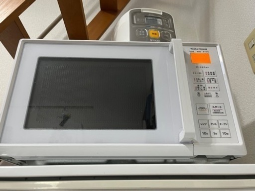 オーブンレンジ、1年半使用。中古
