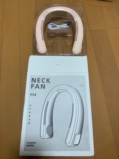 首掛け扇風機^_^