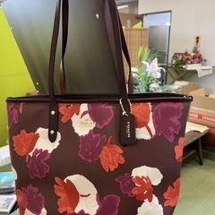coach コーチ F38396 新品未使用 花柄 トートバック