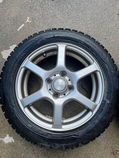 【受け渡し者決定済み】スタッドレスタイヤ　155/65R14 ダンロップ　WM01