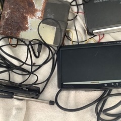 ジャンク、Navi、カーステ、作業12vライト