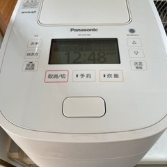 値下げ⭐︎Panasonic 5合炊き炊飯器の画像