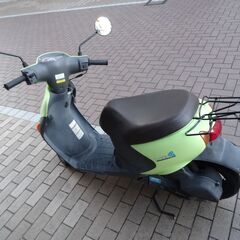 【お買い上げありがとうございました】スズキ  レッツ４　原付 50cc 　バイク　今時点メーター15502km　無料配達 出来る地域あり 問い合わせてくださいの画像