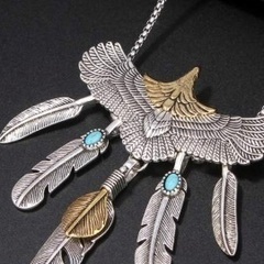 おしゃれ⭐︎ストリート⭐︎サーファー⭐︎イーグル🦅ネックレス