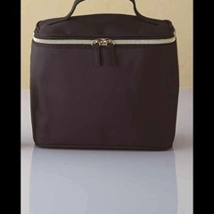 Foula バニティー ポーチ ゴールド  大の画像