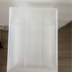 衣装ケース　引き出し　無印商品の画像