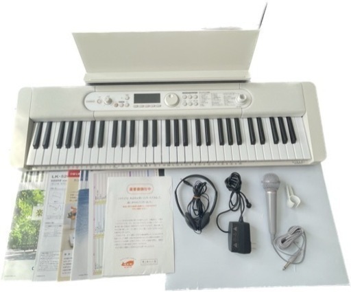 カシオ光ナビゲーションキーボード 22製 LK-526 美品 (だー