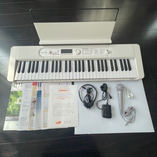 最終お値下げ美品CACIO光ナビ電子ピアノ★LK-526 新品同様) CASIO LK-526 光ナビゲーションキーボード 2022年製