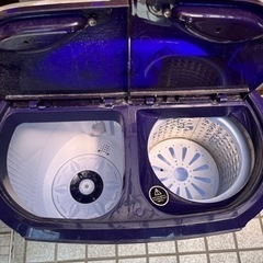 2槽式小型洗濯機　2022年製の画像
