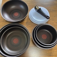 T-fal ティファール鍋セットの画像
