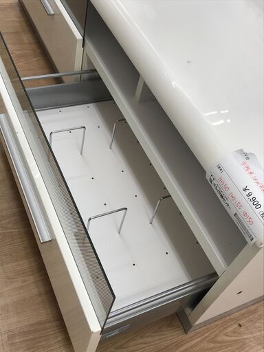 ★ジモティ割あり★  テレビ台 ホワイト H50×W155×D50 クリーニング済み KJ2620