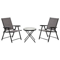 ★美品アウトドア・ガーデンテーブル+チェアの3点セットの画像