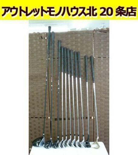 ☆WORLD EAGLE F-01α ゴルフクラブ 11本セット メンズ 右利き用 ワールドイーグル 初心者向け 札幌 北20条店