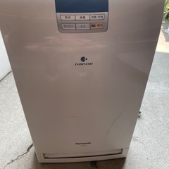 Panasonic、ナノイー、空気清浄機、中古品