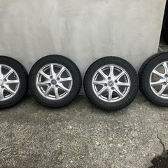 ライフ155×65×13  スタッドレス付アルミ4本